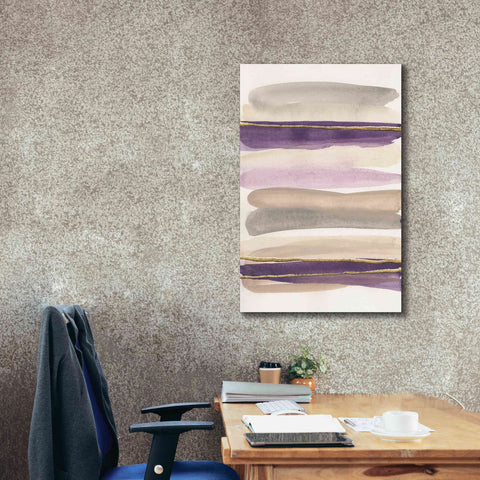 Image of 'Gilded Amethyst I' by Chris Paschke, Canvas Wall Art,26 x 40