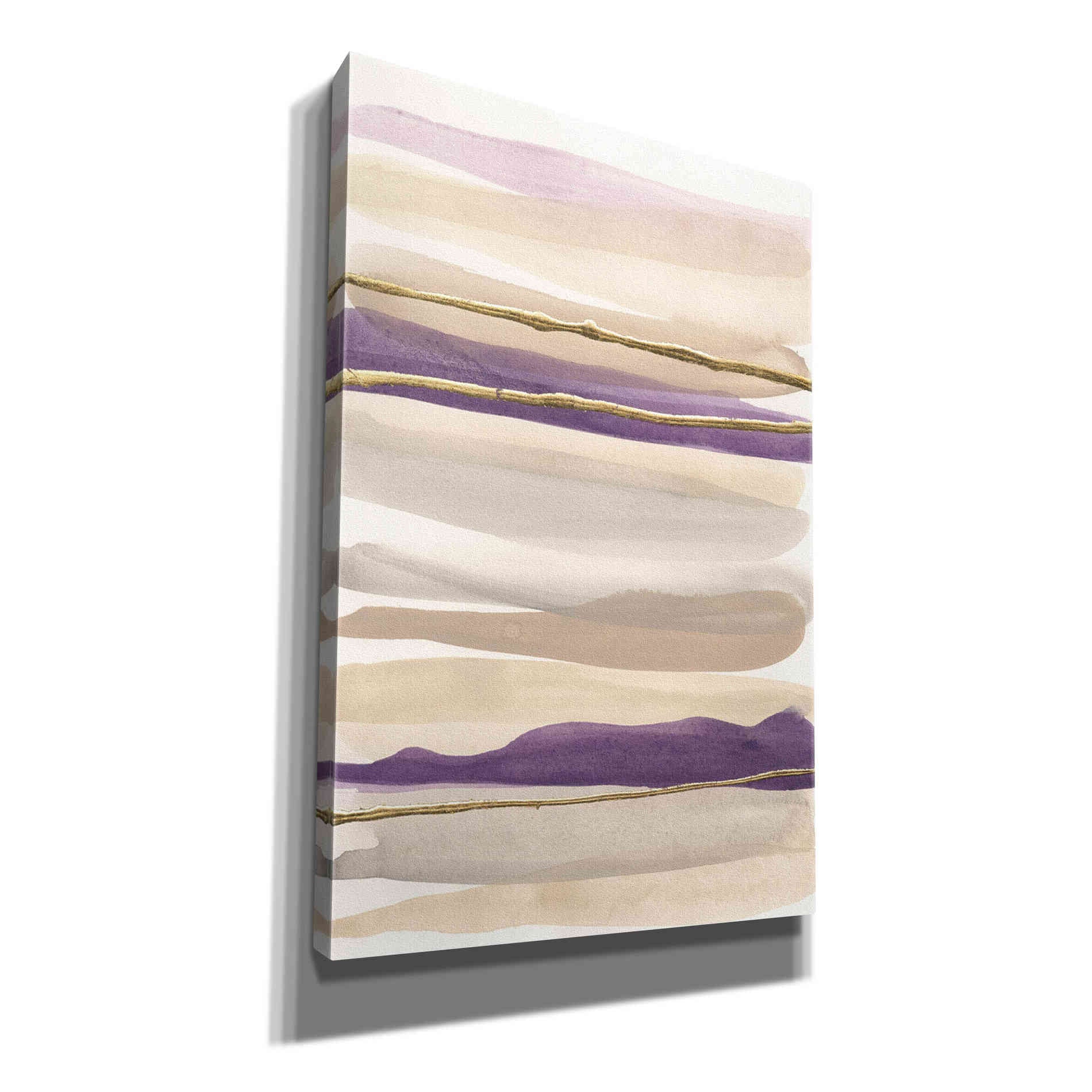 'Gilded Amethyst II' by Chris Paschke, Canvas Wall Art