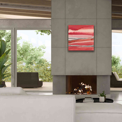 Image of 'Silver Marsh' by Chris Paschke, Canvas Wall Art,26 x 26