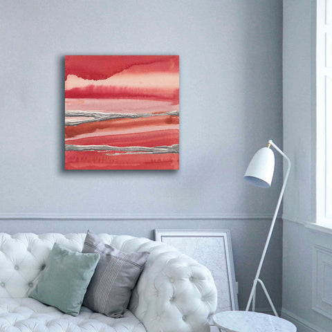 Image of 'Silver Marsh' by Chris Paschke, Canvas Wall Art,37 x 37