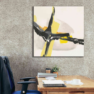 'Creamy Yellow I' by Chris Paschke, Canvas Wall Art,37 x 37