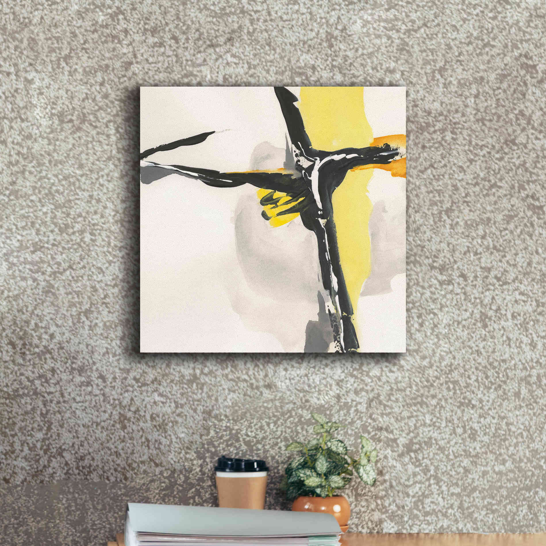 'Creamy Yellow II' by Chris Paschke, Canvas Wall Art,18 x 18