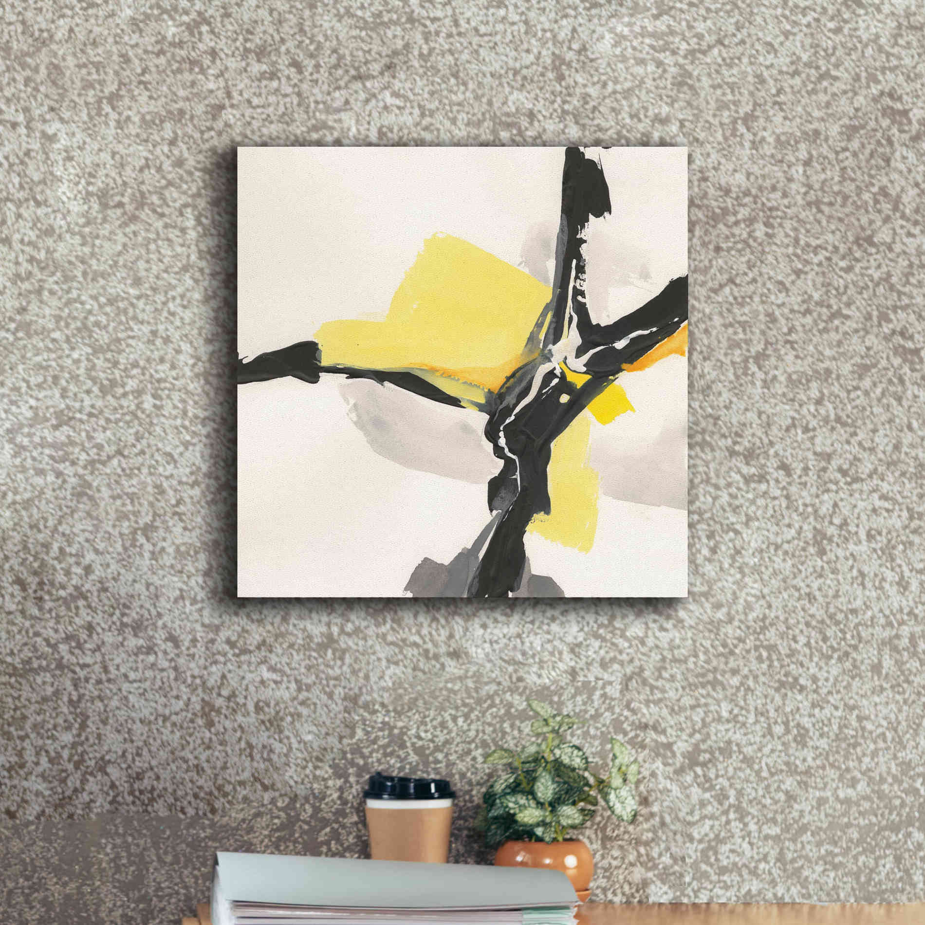 'Creamy Yellow III' by Chris Paschke, Canvas Wall Art,18 x 18