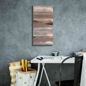 'Gilded Morning Fog III' by Chris Paschke, Canvas Wall Art,12 x 24