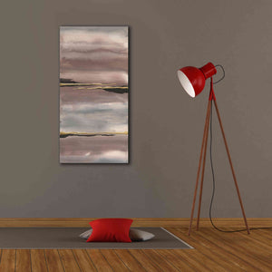 'Gilded Morning Fog III' by Chris Paschke, Canvas Wall Art,20 x 40
