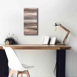 'Gilded Morning Fog IV' by Chris Paschke, Canvas Wall Art,12 x 24