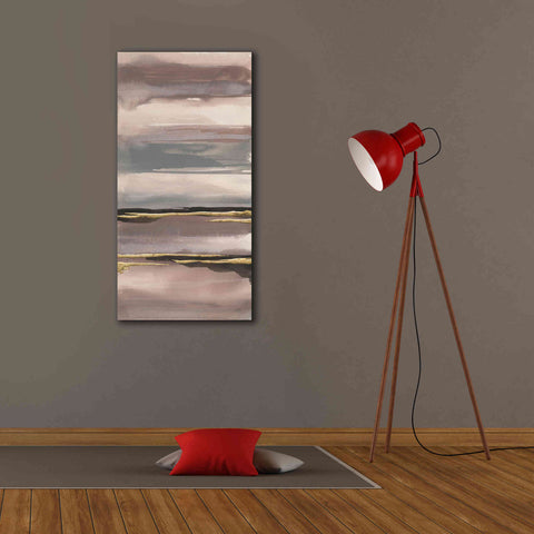 Image of 'Gilded Morning Fog IV' by Chris Paschke, Canvas Wall Art,20 x 40