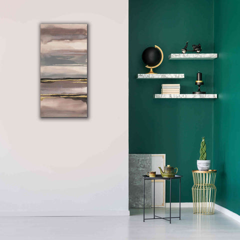 Image of 'Gilded Morning Fog IV' by Chris Paschke, Canvas Wall Art,20 x 40