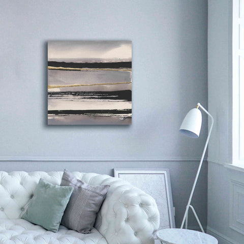 Image of 'Gilded Grey I' by Chris Paschke, Canvas Wall Art,37 x 37