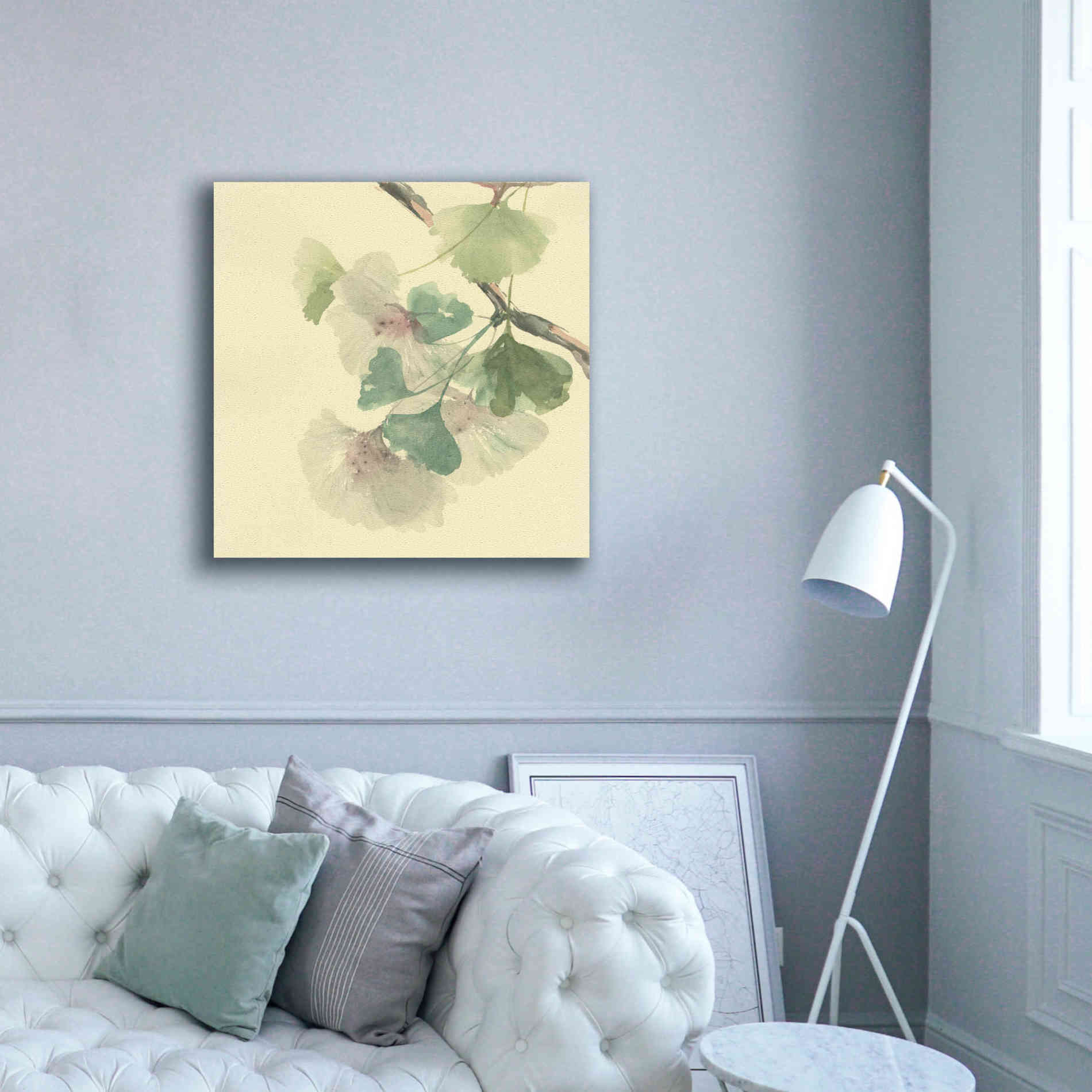 'Gingko Leaves II' by Chris Paschke, Canvas Wall Art,37 x 37