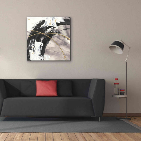 Image of 'Gilded Arcs II' by Chris Paschke, Canvas Wall Art,37 x 37