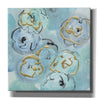 'Gold Edged Teal I' by Chris Paschke, Canvas Wall Art