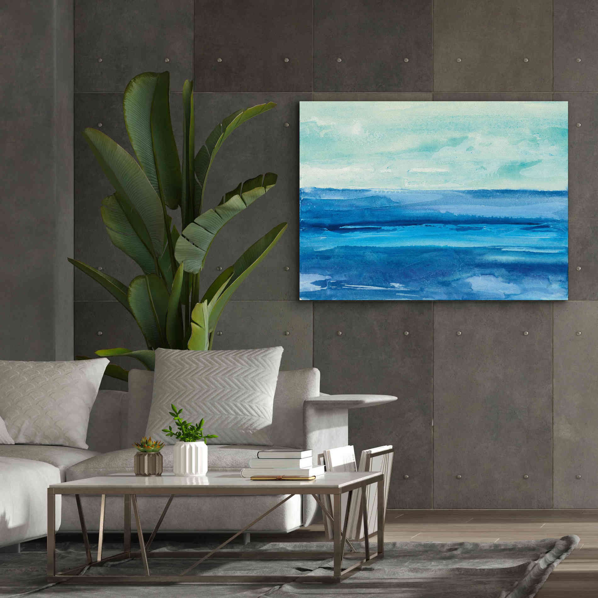'Out to Sea' by Chris Paschke, Canvas Wall Art,54 x 40