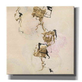 'Gold Blocks On Pastel II' by Chris Paschke, Giclee Canvas Wall Art