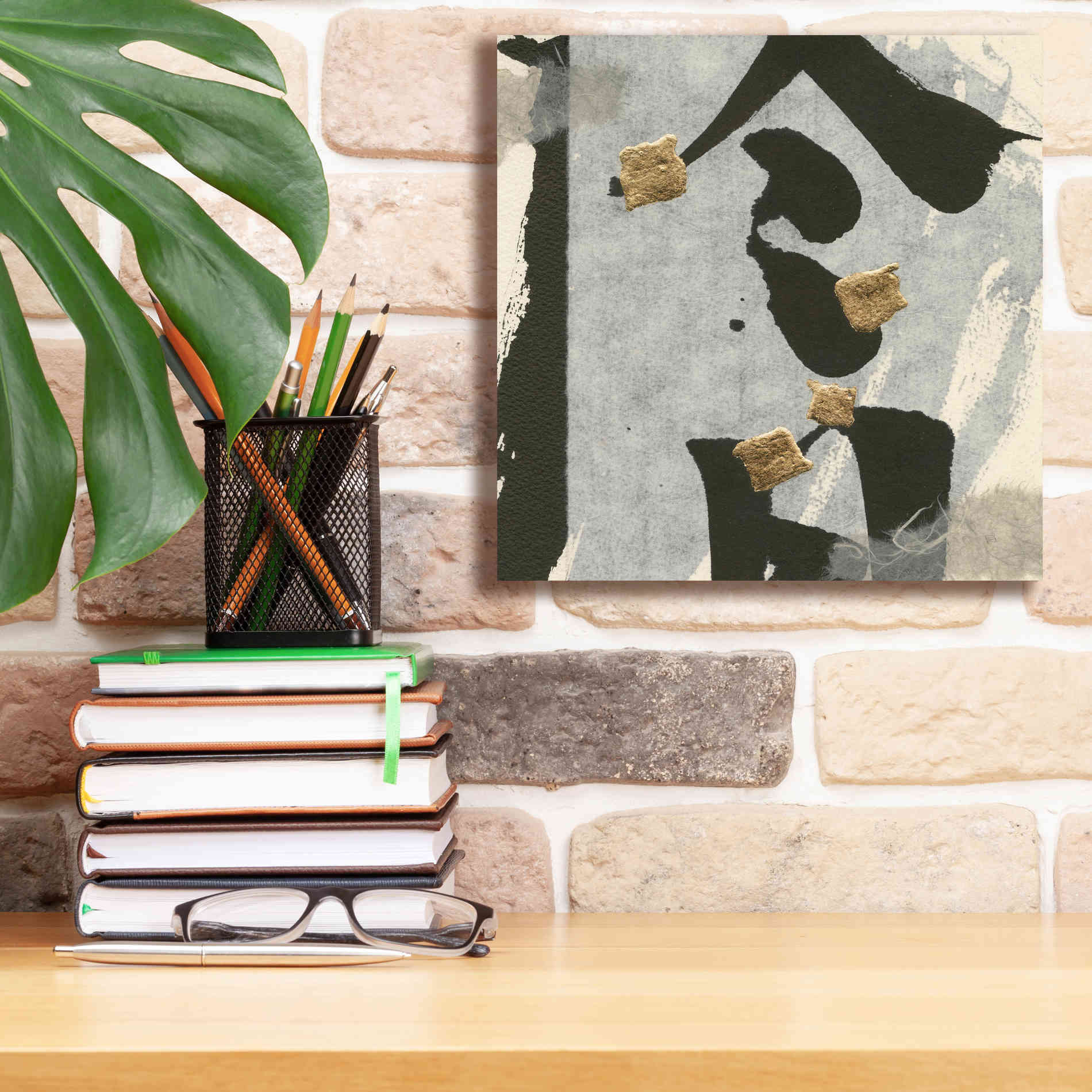 'Collage I' by Chris Paschke, Giclee Canvas Wall Art,12 x 12