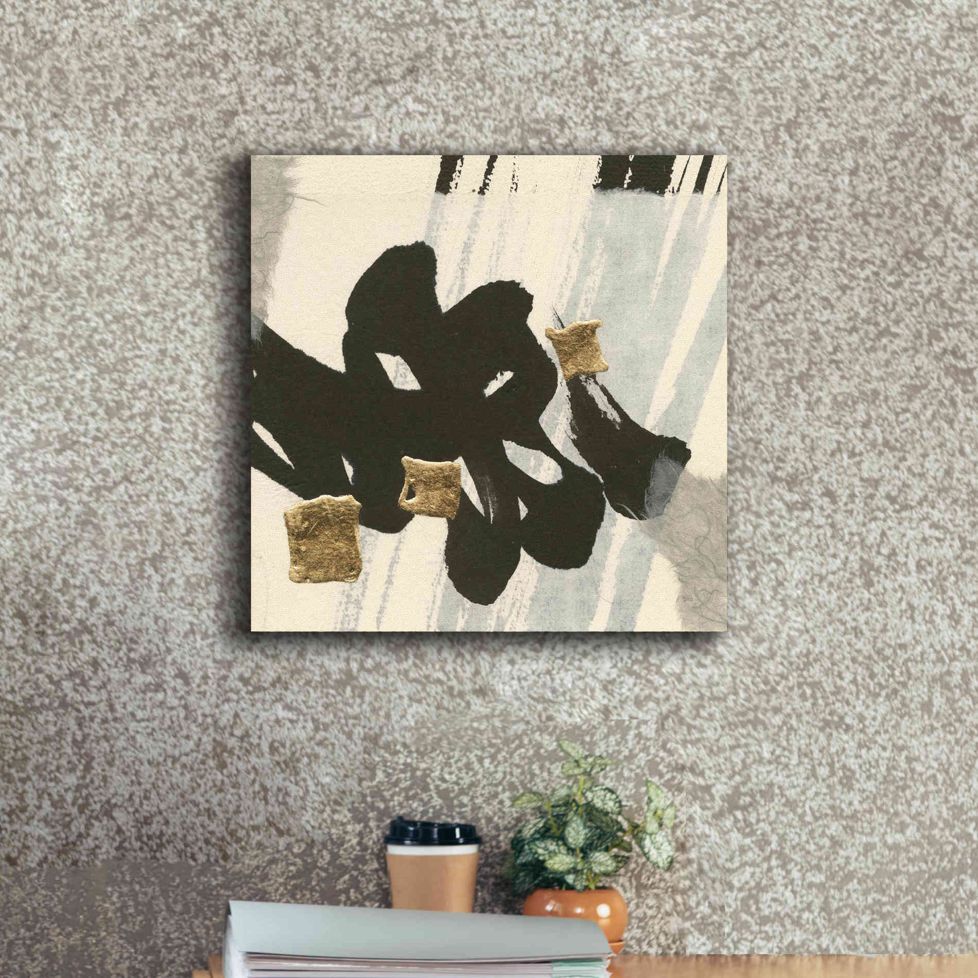 'Collage III' by Chris Paschke, Giclee Canvas Wall Art,18 x 18
