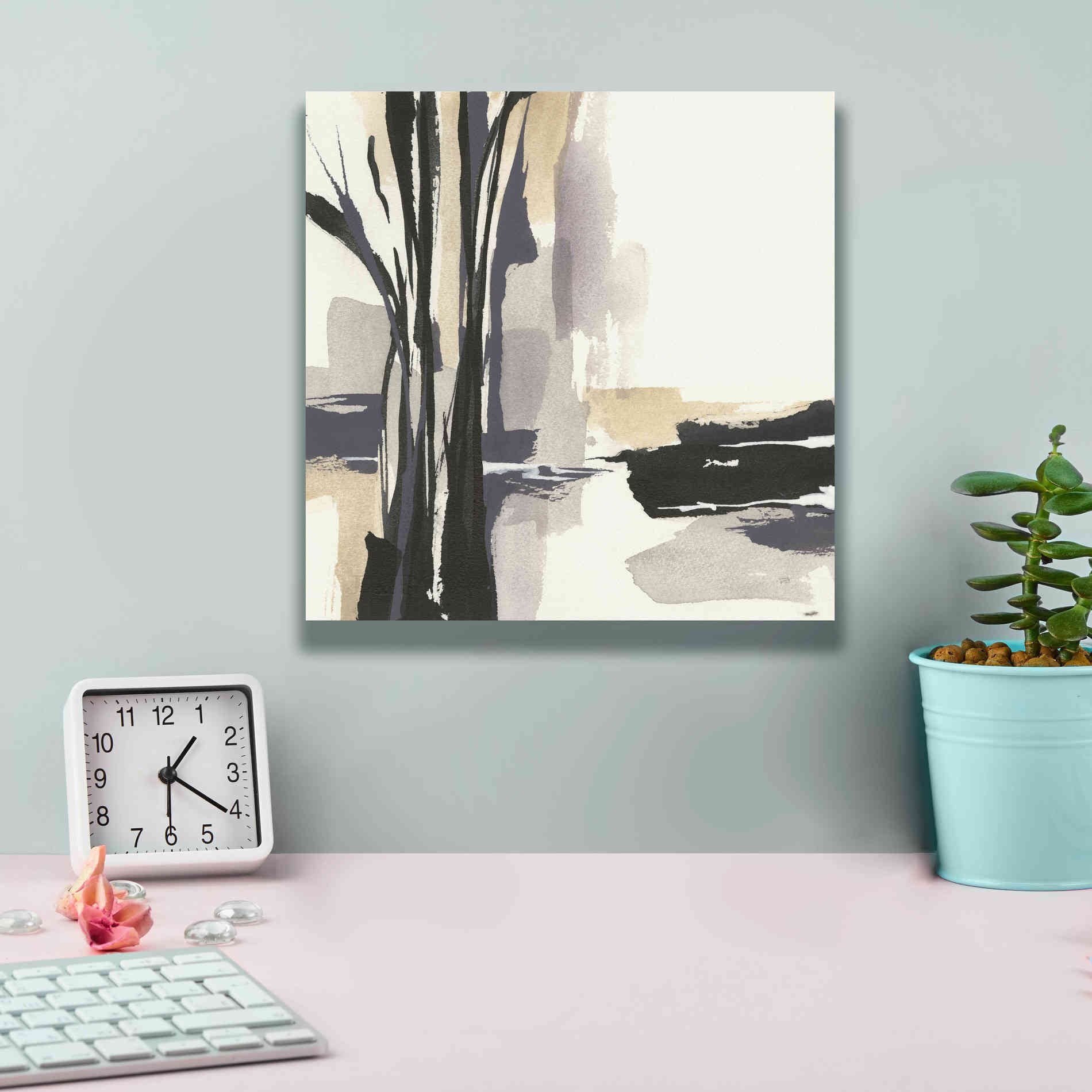 'Placid I' by Chris Paschke, Giclee Canvas Wall Art,12 x 12
