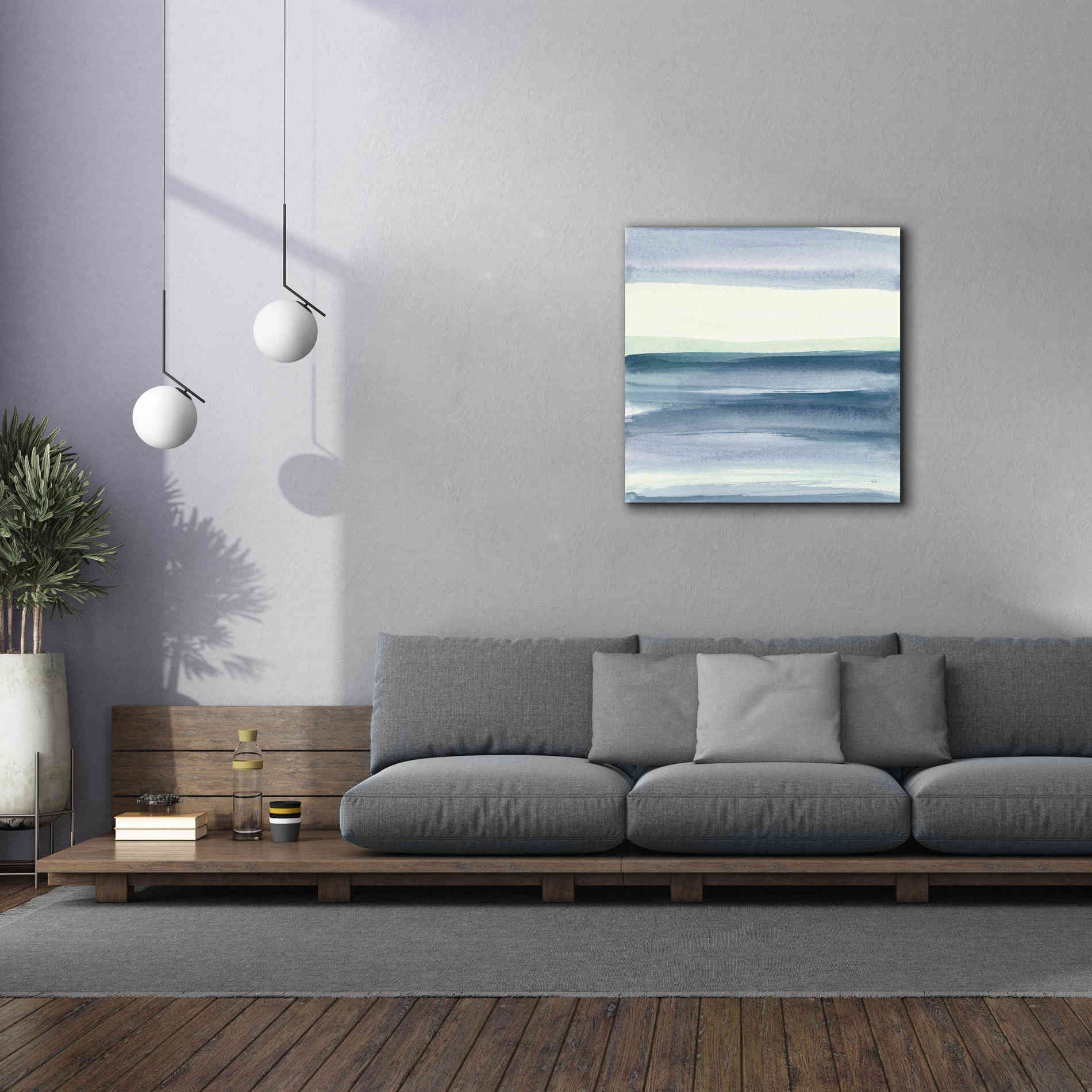 'Mint Dawn IV' by Chris Paschke, Giclee Canvas Wall Art,37 x 37