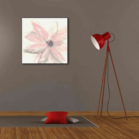 Image of 'Blush Clematis I' by Chris Paschke, Giclee Canvas Wall Art,26 x 26