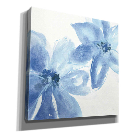 Image of 'Cobalt Clematis II' by Chris Paschke, Giclee Canvas Wall Art