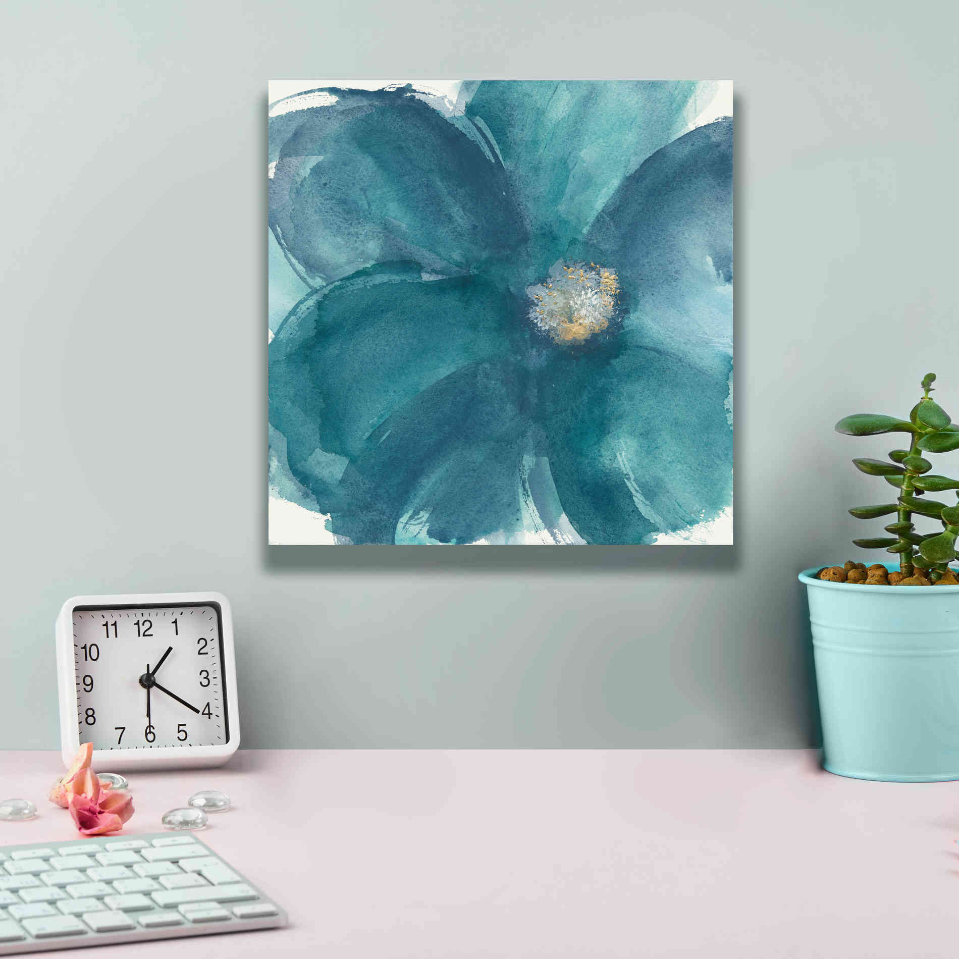 'Bloom Beauty I' by Chris Paschke, Giclee Canvas Wall Art,12 x 12
