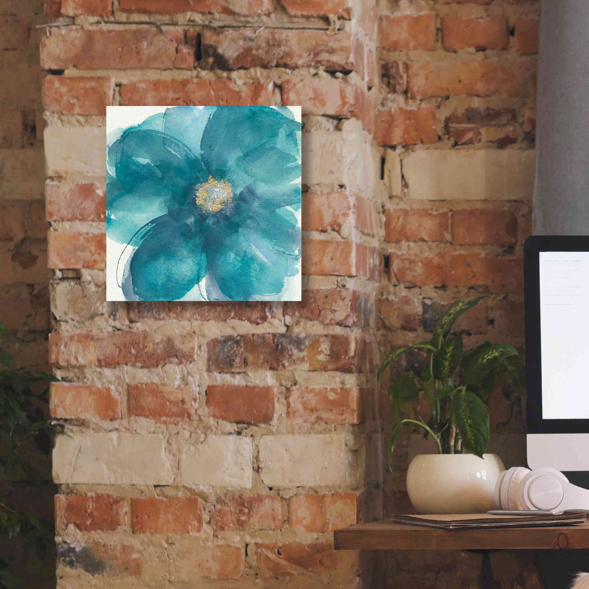 'Bloom Beauty II' by Chris Paschke, Giclee Canvas Wall Art,12 x 12