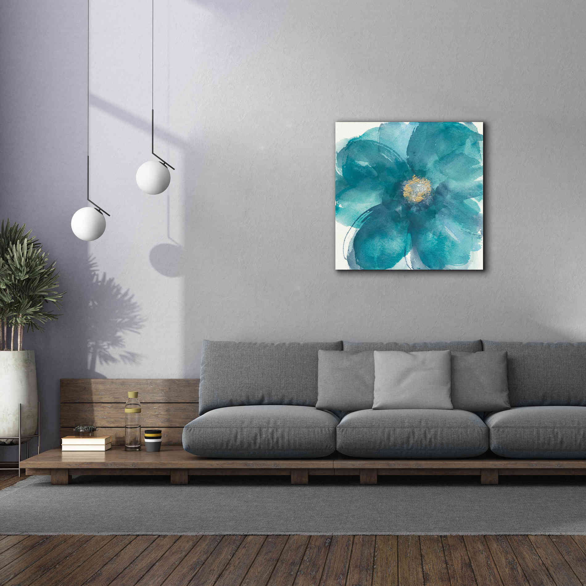 'Bloom Beauty II' by Chris Paschke, Giclee Canvas Wall Art,37 x 37