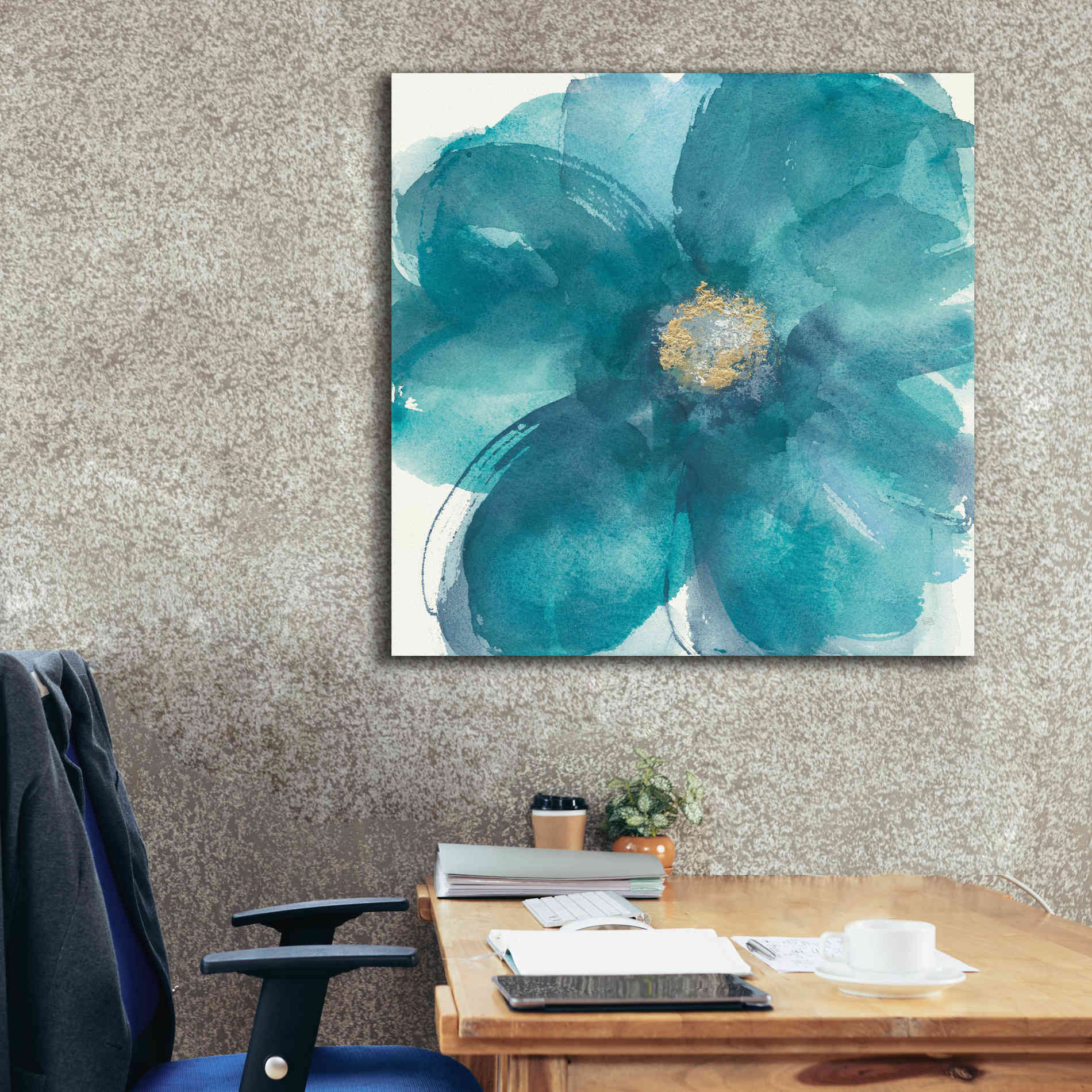 'Bloom Beauty II' by Chris Paschke, Giclee Canvas Wall Art,37 x 37