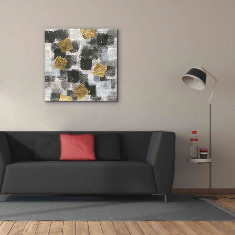 Image of 'Gold Squares III' by Chris Paschke, Giclee Canvas Wall Art,37 x 37