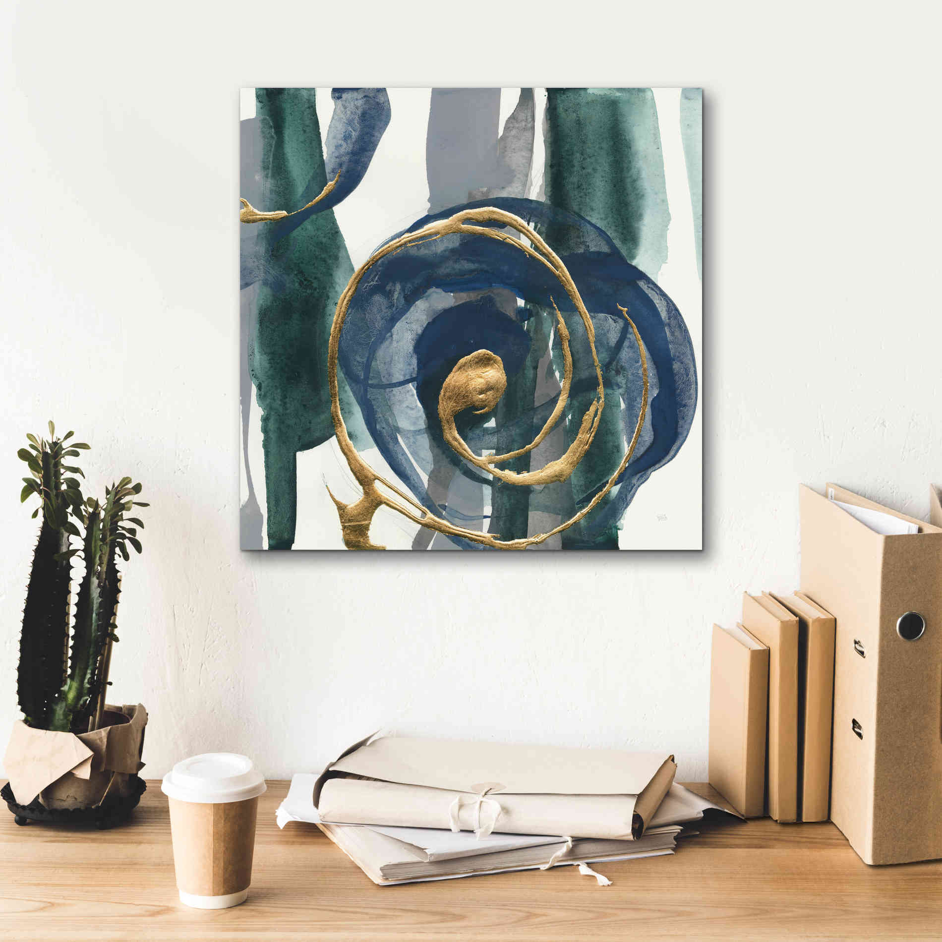'Jasper II' by Chris Paschke, Giclee Canvas Wall Art,18 x 18