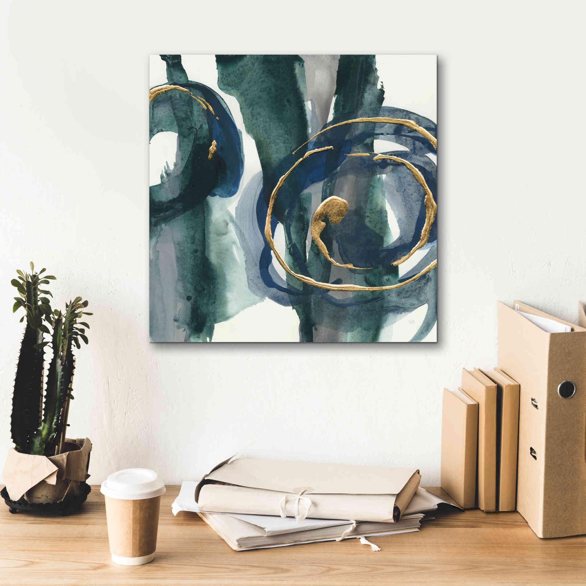 'Jasper III' by Chris Paschke, Giclee Canvas Wall Art,18 x 18