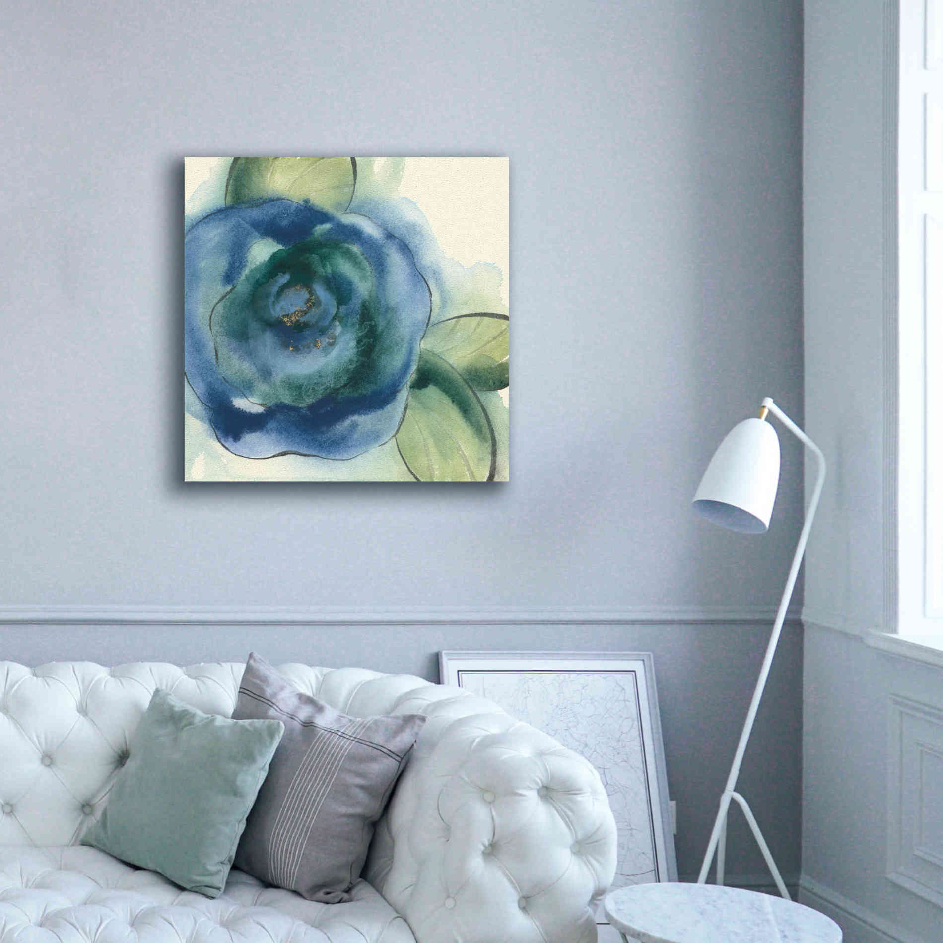 'Wannabe Poppies VI' by Chris Paschke, Giclee Canvas Wall Art,37 x 37