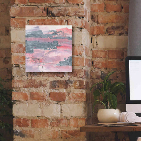 Image of 'Whitewashed Blush II' by Chris Paschke, Giclee Canvas Wall Art,12 x 12