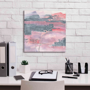 'Whitewashed Blush II' by Chris Paschke, Giclee Canvas Wall Art,18 x 18