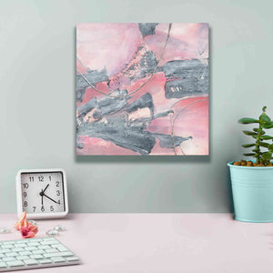 'Whitewashed Blush III' by Chris Paschke, Giclee Canvas Wall Art,12 x 12
