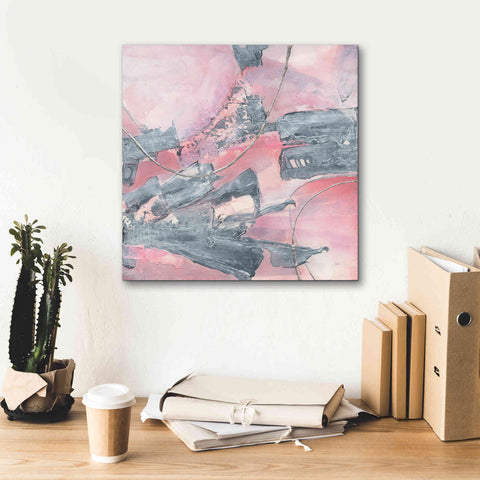 Image of 'Whitewashed Blush III' by Chris Paschke, Giclee Canvas Wall Art,18 x 18