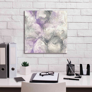 'Amethyst Circles II' by Chris Paschke, Giclee Canvas Wall Art,18 x 18