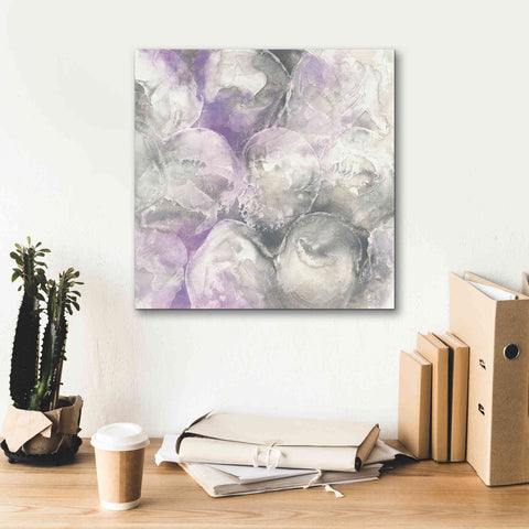 Image of 'Amethyst Circles II' by Chris Paschke, Giclee Canvas Wall Art,18 x 18