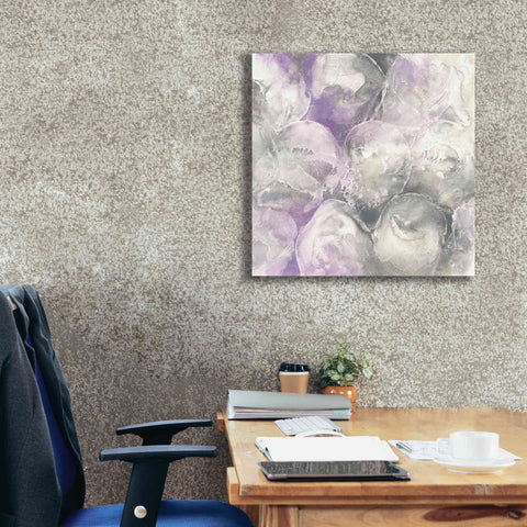 Image of 'Amethyst Circles II' by Chris Paschke, Giclee Canvas Wall Art,26 x 26