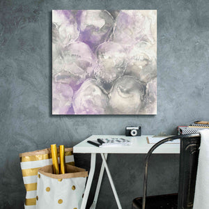 'Amethyst Circles II' by Chris Paschke, Giclee Canvas Wall Art,26 x 26
