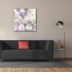 'Amethyst Circles II' by Chris Paschke, Giclee Canvas Wall Art,37 x 37