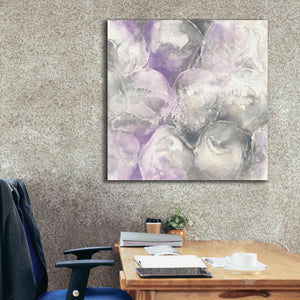 'Amethyst Circles II' by Chris Paschke, Giclee Canvas Wall Art,37 x 37