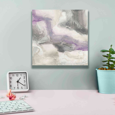 Image of 'Shades Of Amethyst I' by Chris Paschke, Giclee Canvas Wall Art,12 x 12