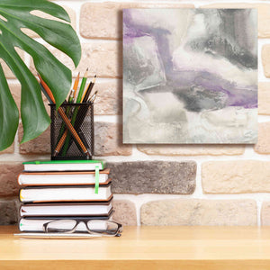 'Shades Of Amethyst I' by Chris Paschke, Giclee Canvas Wall Art,12 x 12