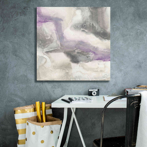 Image of 'Shades Of Amethyst I' by Chris Paschke, Giclee Canvas Wall Art,26 x 26