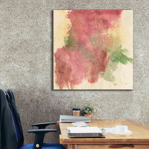 'Rouge Growth II' by Chris Paschke, Giclee Canvas Wall Art,37 x 37