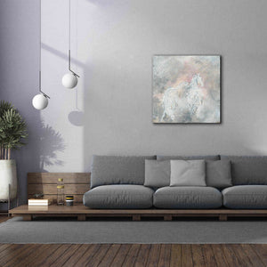 'Blush Horses II' by Chris Paschke, Giclee Canvas Wall Art,37 x 37