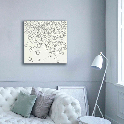 Image of 'Bubbles I' by Chris Paschke, Giclee Canvas Wall Art,37 x 37