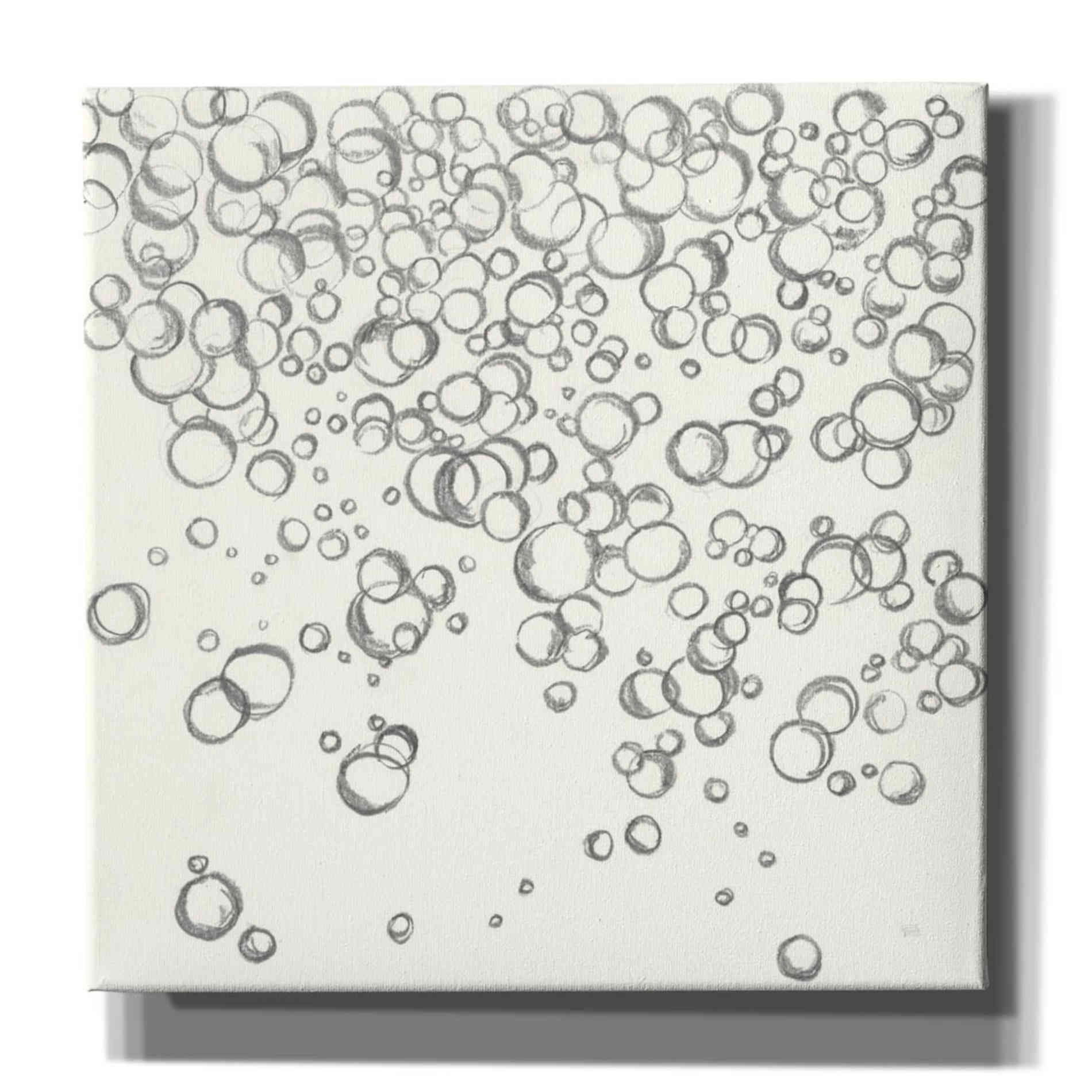 'Bubbles I' by Chris Paschke, Giclee Canvas Wall Art