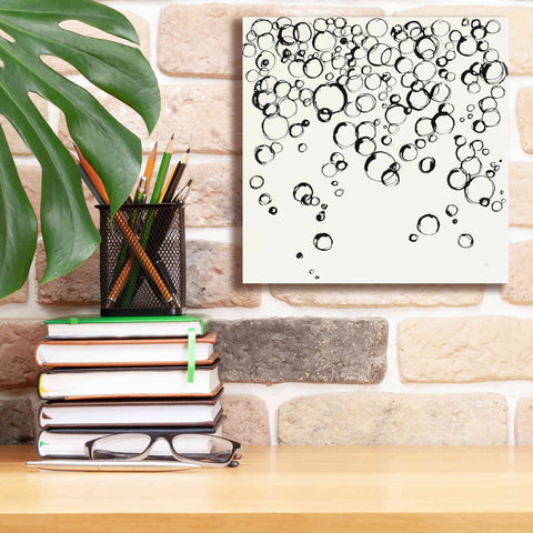 Image of 'Bubbles III' by Chris Paschke, Giclee Canvas Wall Art,12 x 12